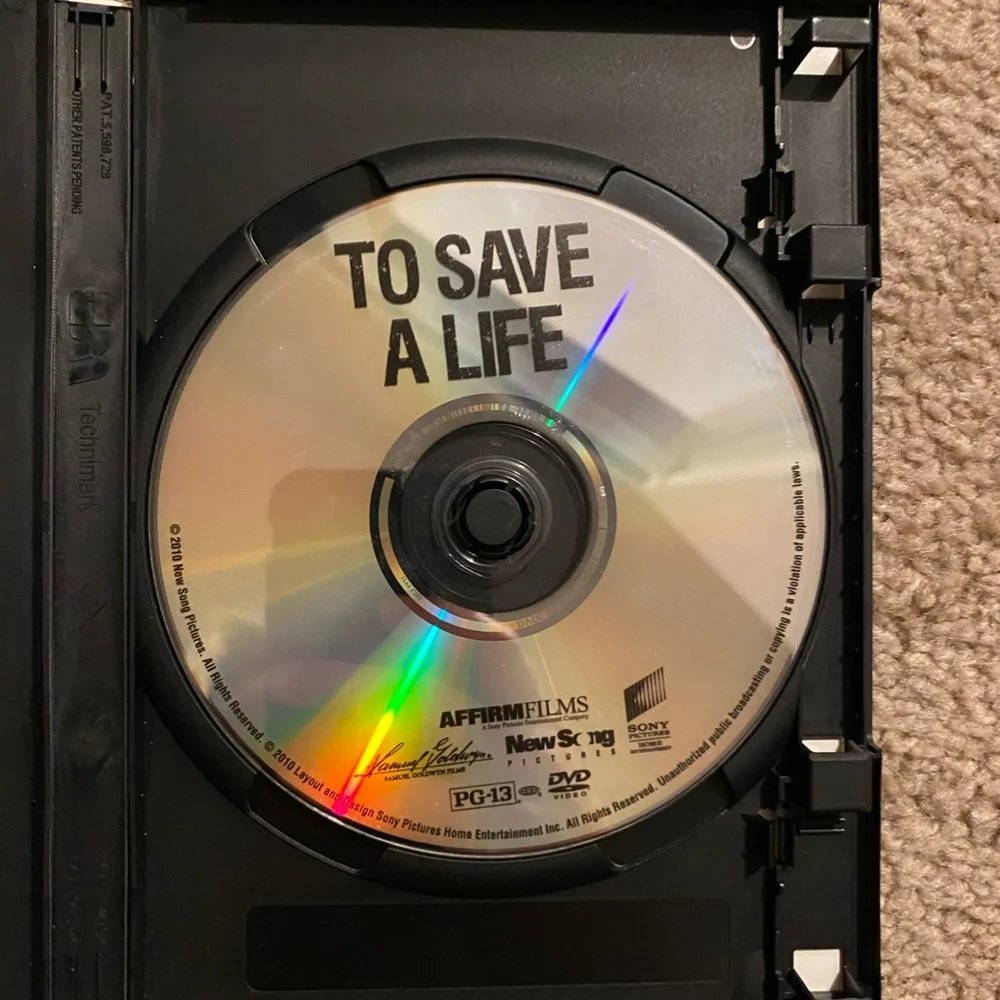 To Save A Life DVD - Picture 3 of 4